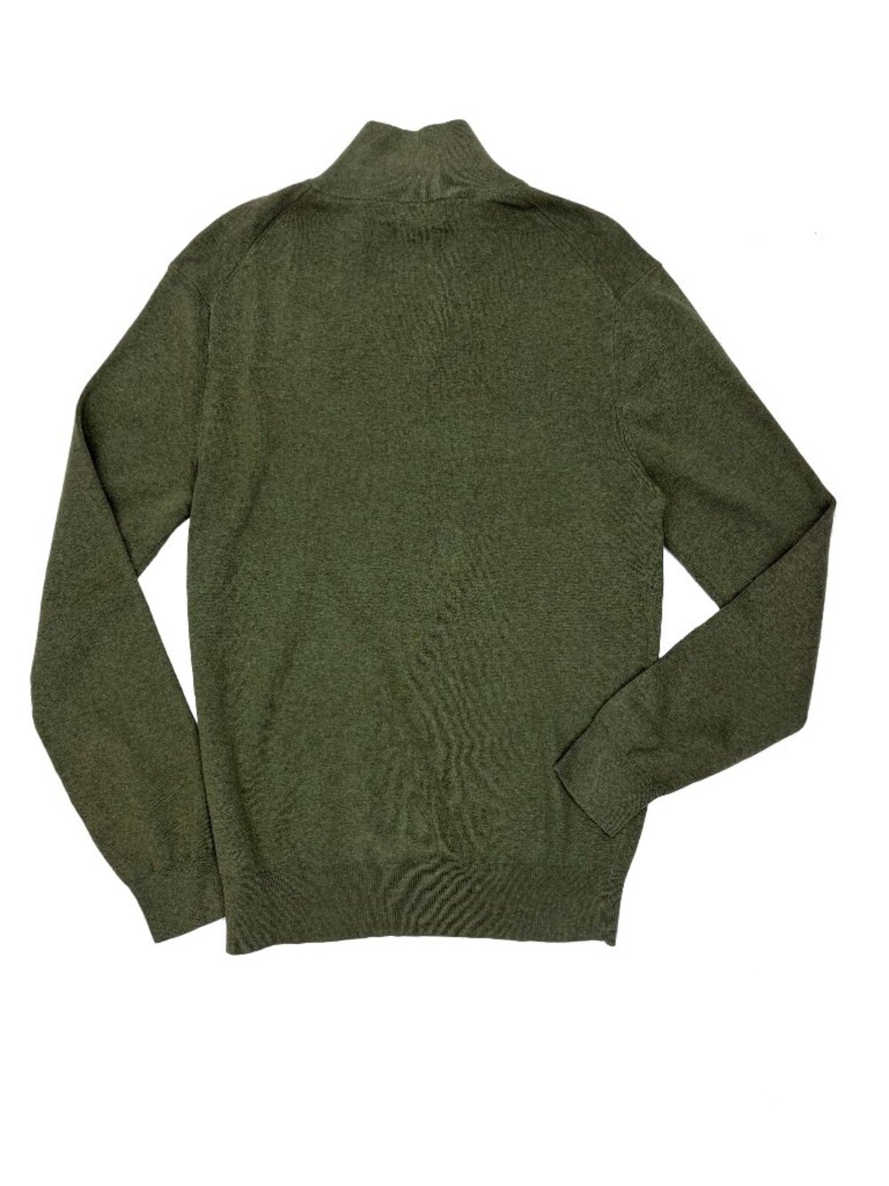Polo Ralph Lauren NEW NWT quarter-zip Lightweight Green Sweater Shirt Mens S - Picture 2 of 6